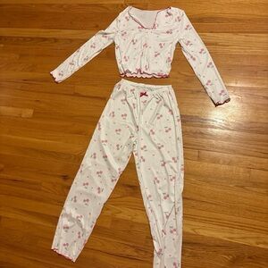 Charming Cherry Pajama Set